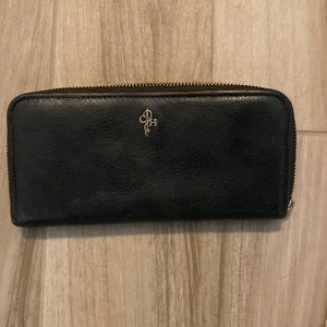 Authentic Cole Haan Wallet Black Zip